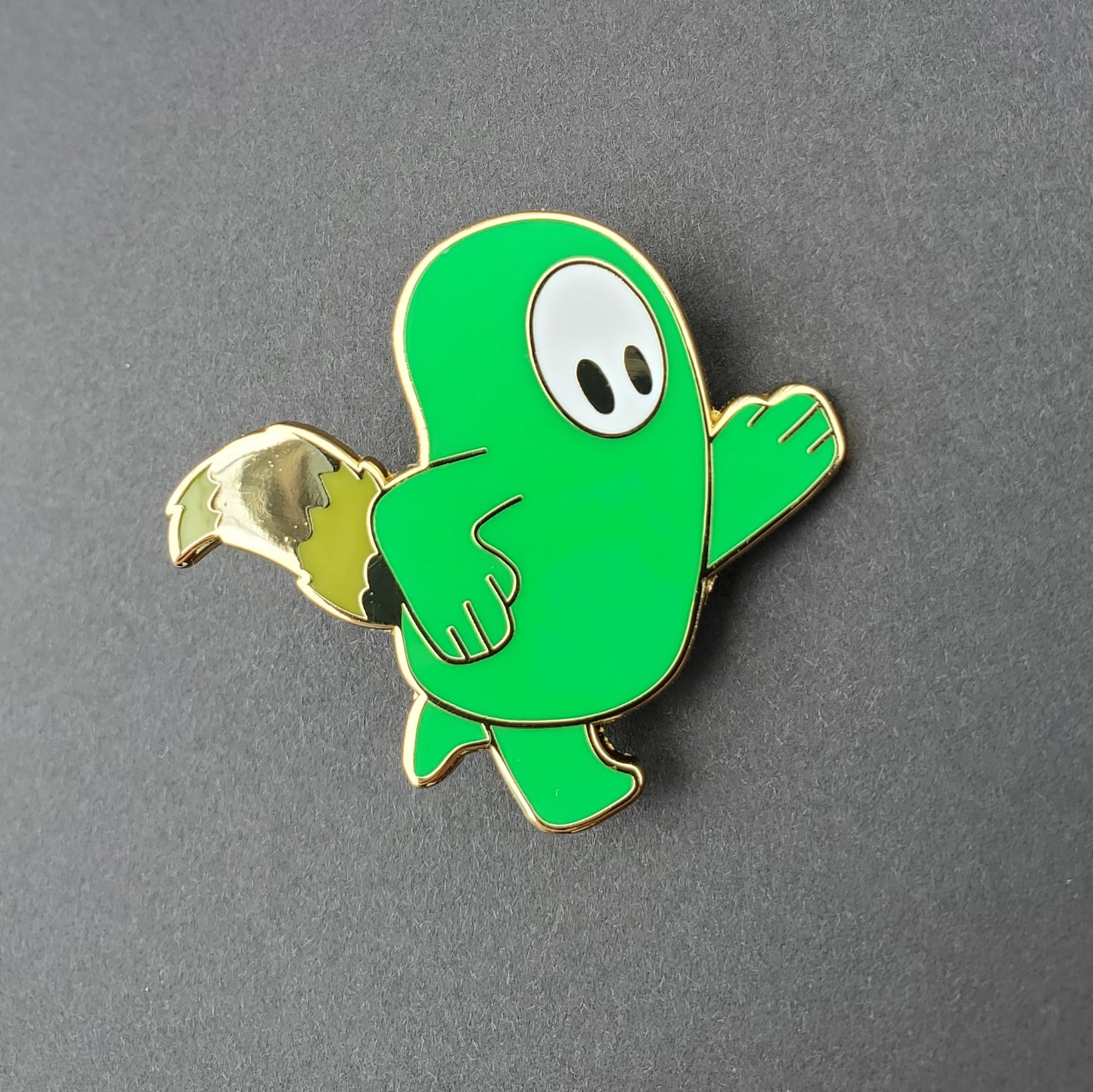 Green Team Fall Guys Pin
