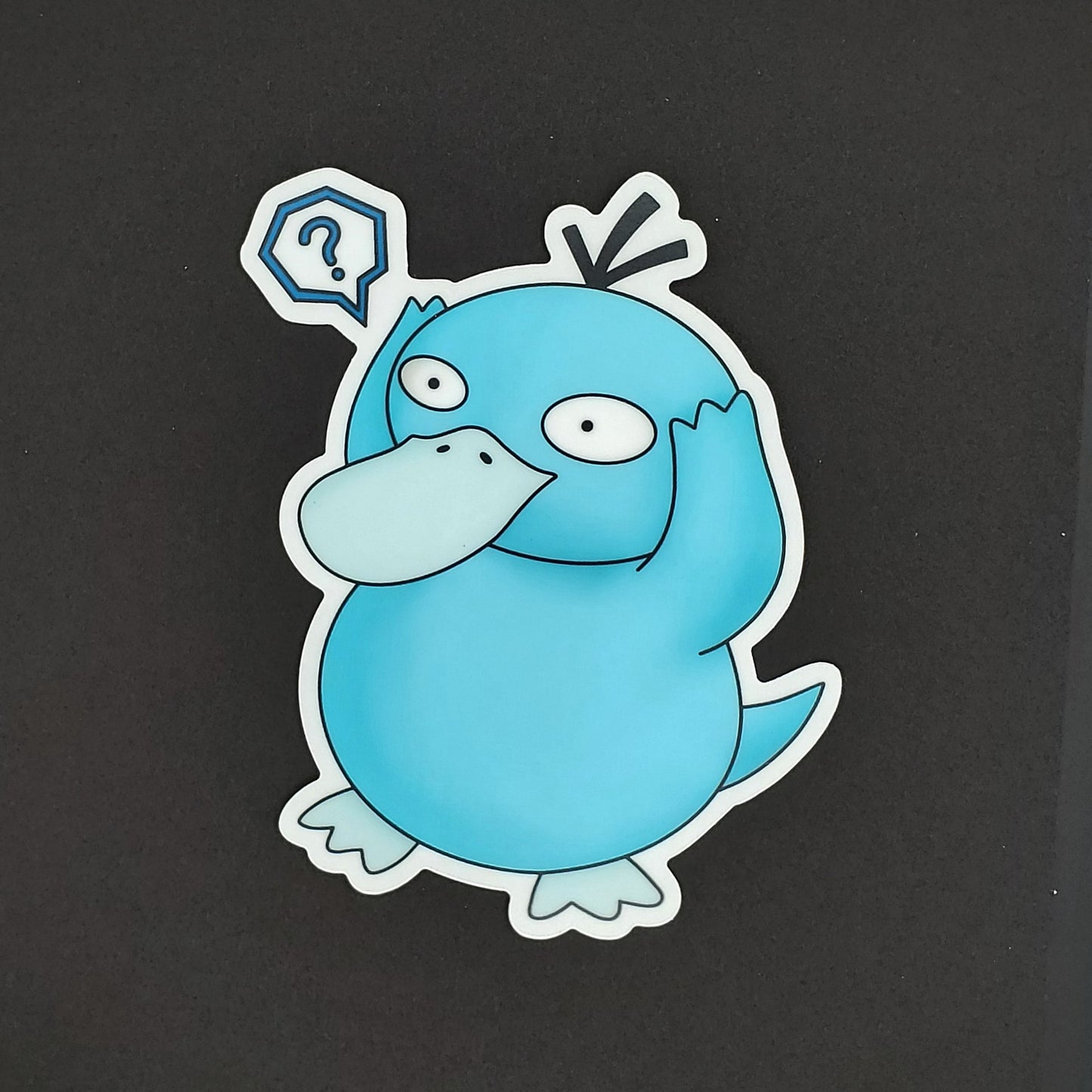 JUMBO Shiny Psyduck Sticker