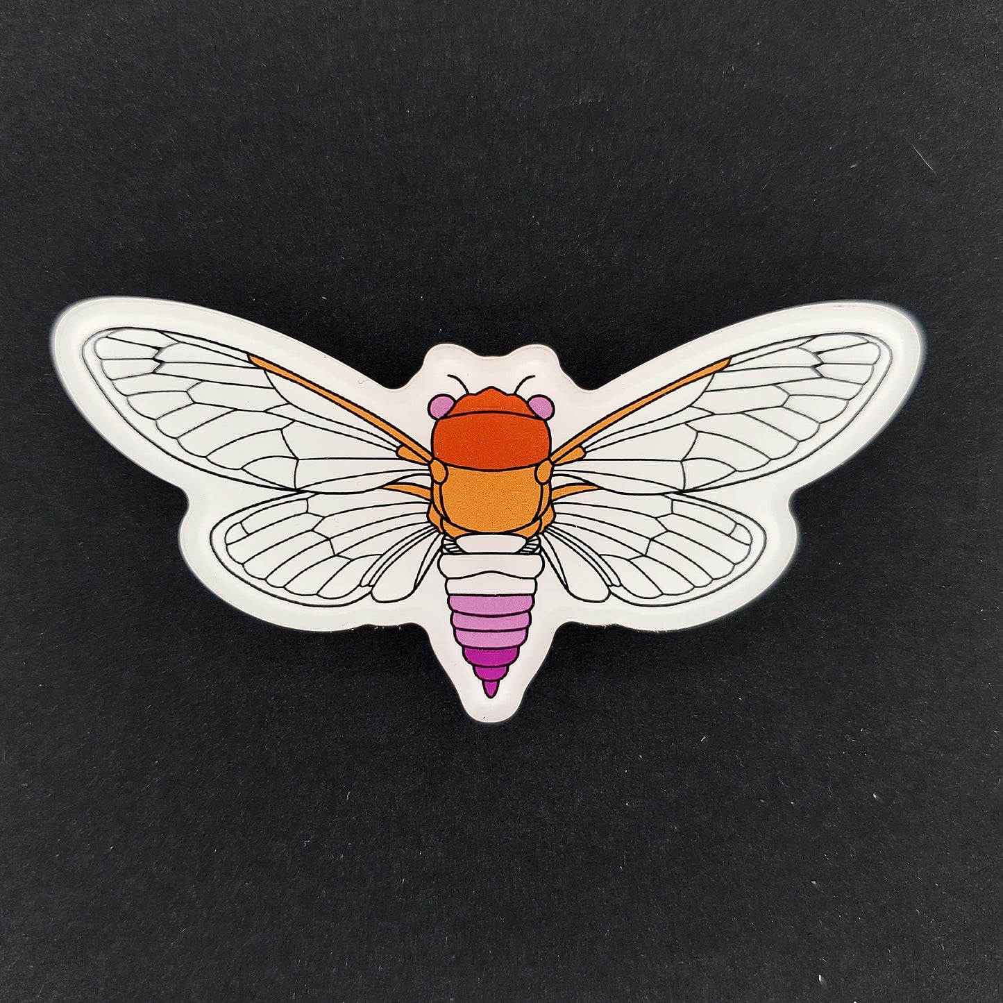Lesbian Cicada Magnet