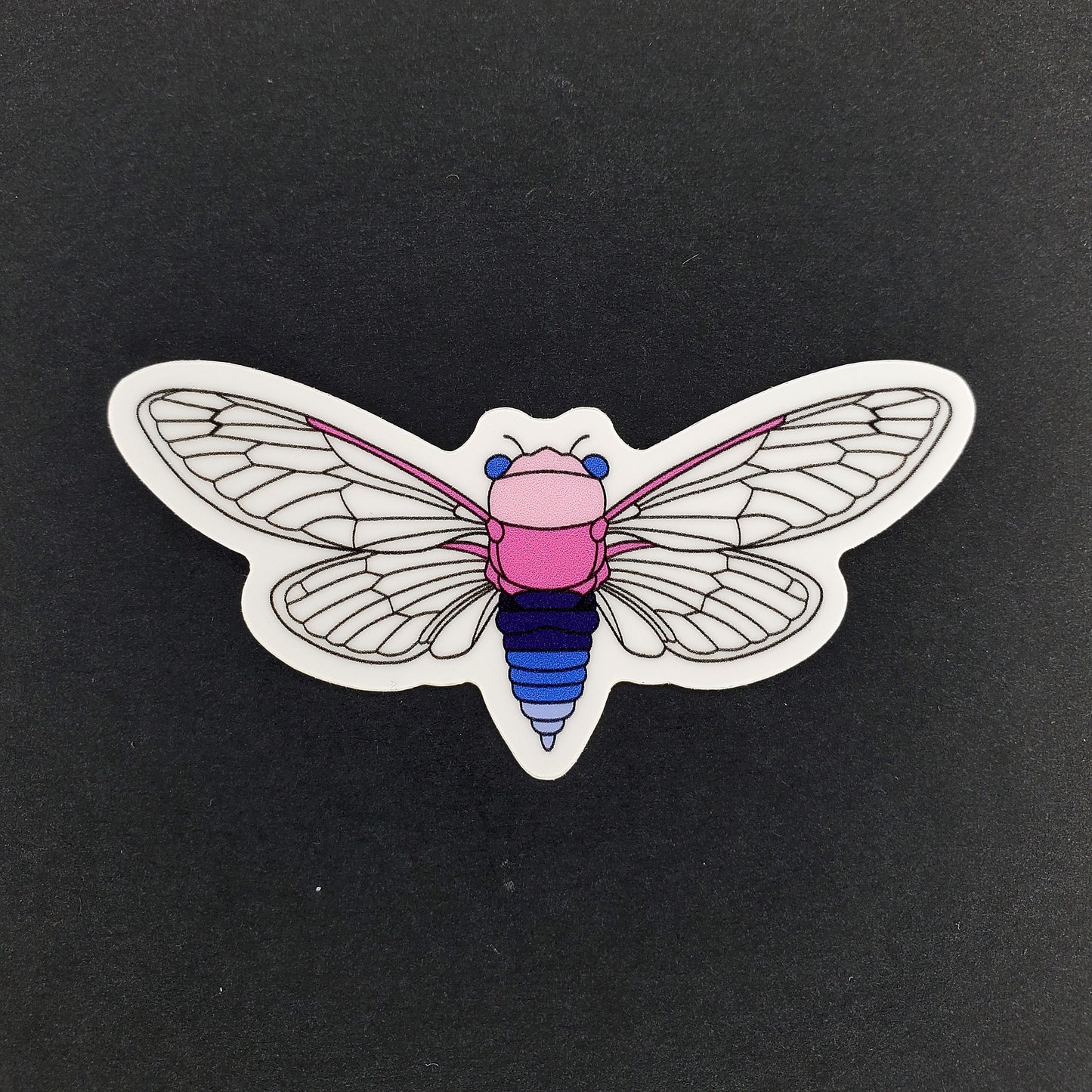 Omnisexual Cicada Sticker