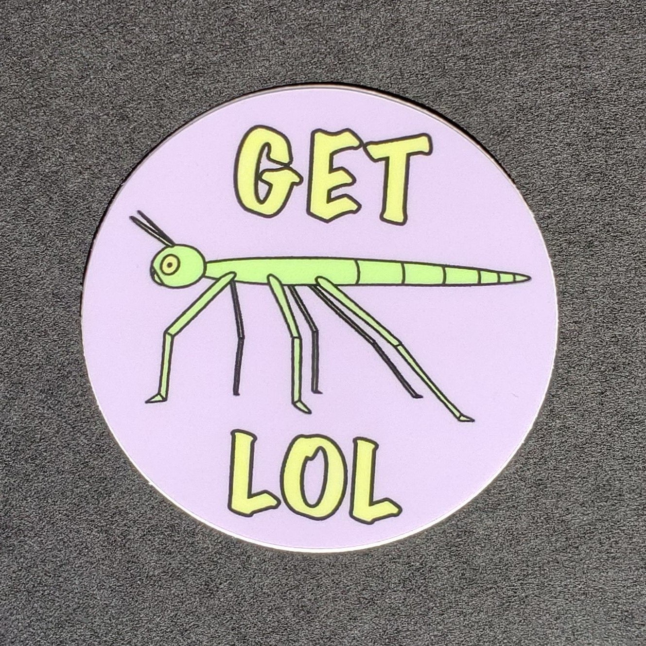 Get Stickbugged Lol Sticker