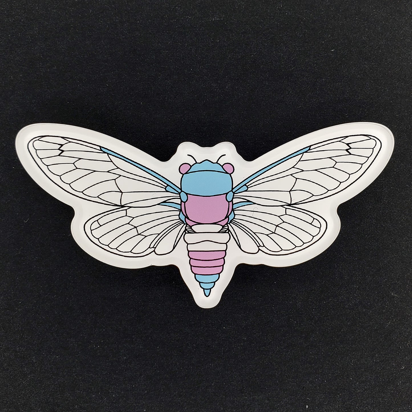 Transgender Cicada Magnet