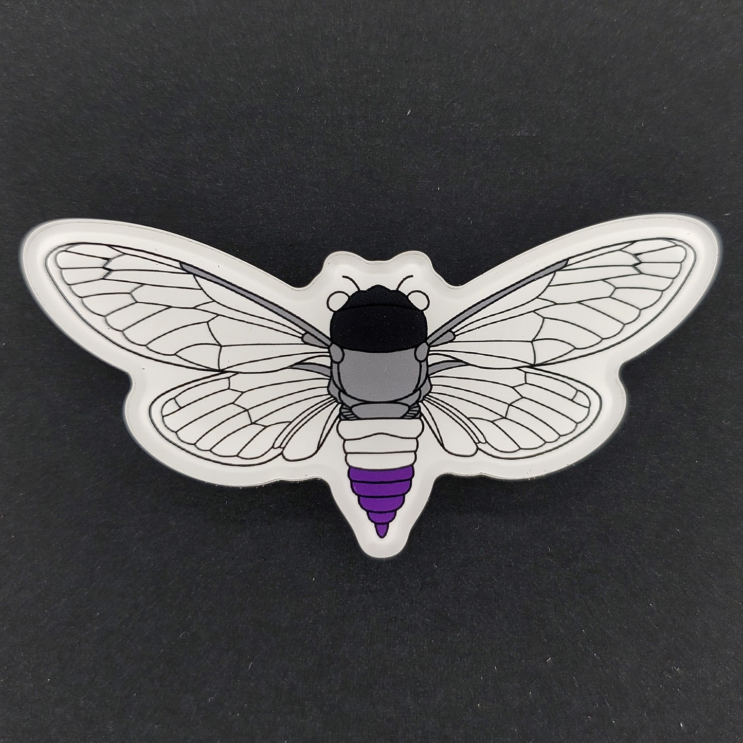 Asexual Cicada Magnet