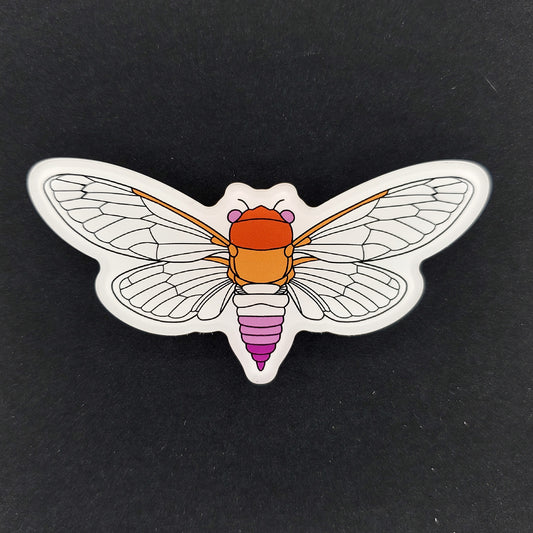 Lesbian Cicada Magnet