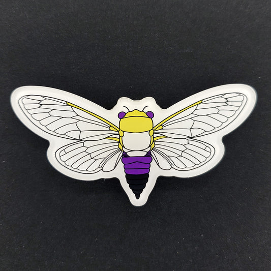 Non-Binary Cicada Magnet